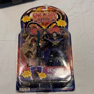 Vintage Skeleton Warriors Grimskull Action Figure